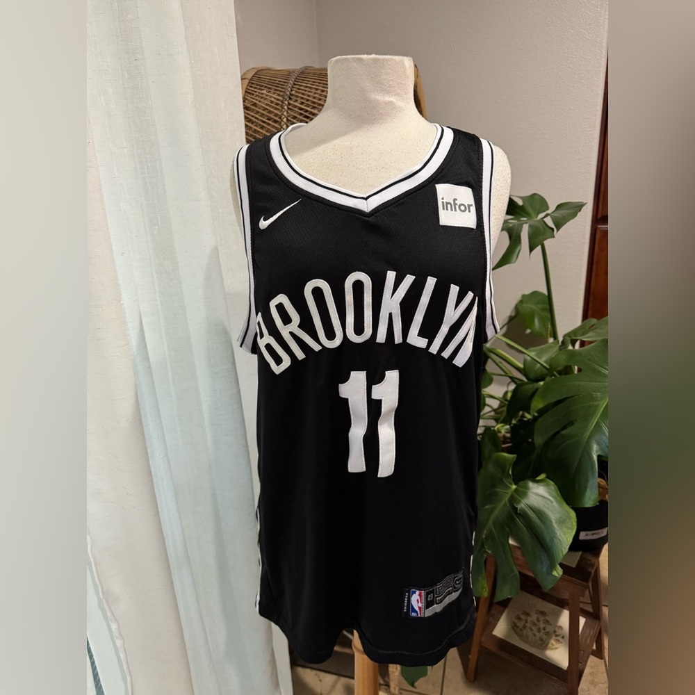 Kyrie Irving Brooklyn‎ Nets Player Issued Nike Jersey 48 Infor Patch 2019–20